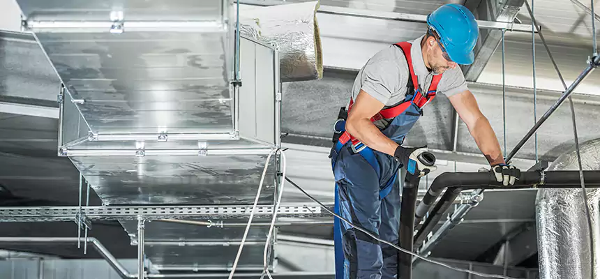 Precise Air Duct Vent Installation in Wolf Trap